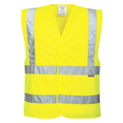 Portwest Eco Hi-Vis Vest  (10 pack) Yellow Yellow